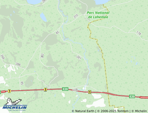 MICHELIN Parksi map - ViaMichelin