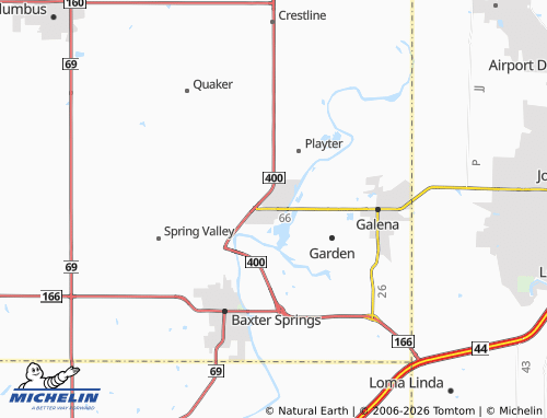 Mappa MICHELIN Riverton - ViaMichelin