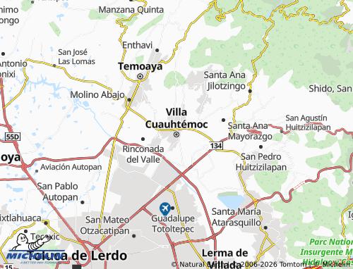 Mapa MICHELIN Villa Cuauhtémoc - ViaMichelin