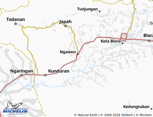Carte MICHELIN Punggursugih - ViaMichelin
