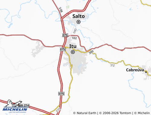 Mapa MICHELIN Vila Gardman - ViaMichelin