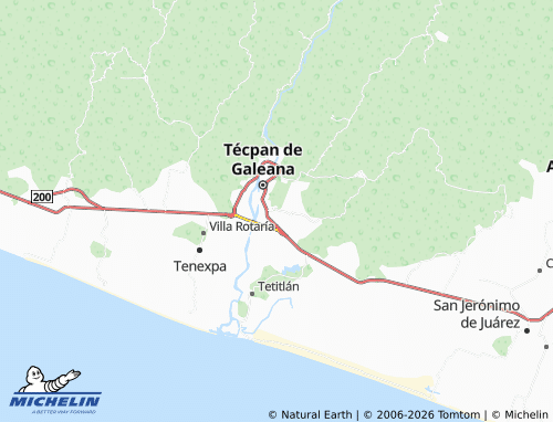Mappa MICHELIN Manuel Abarca - ViaMichelin
