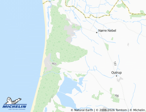 Mappa MICHELIN Blåbjerg - ViaMichelin