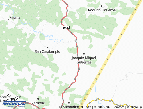 MICHELIN Marcha Campesina map - ViaMichelin
