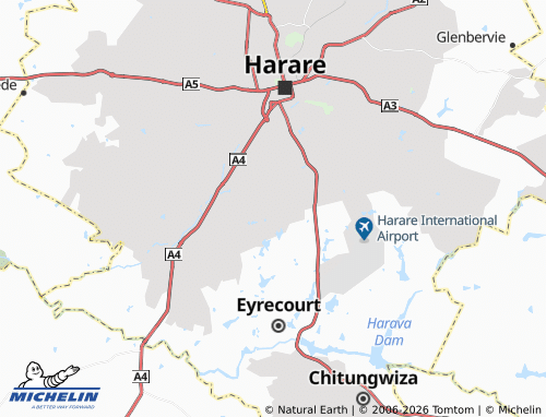 Carte MICHELIN Mainway Meadows - ViaMichelin