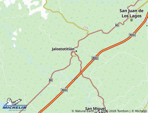 Mapa MICHELIN El Chubasco - ViaMichelin