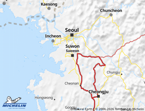 MICHELIN-Landkarte Kyonggi-Do - ViaMichelin