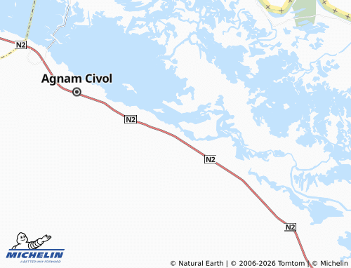MICHELIN Thilogne map - ViaMichelin