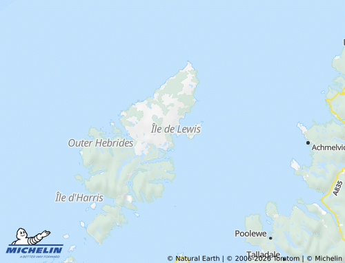 Carte MICHELIN Eilean Siar - ViaMichelin