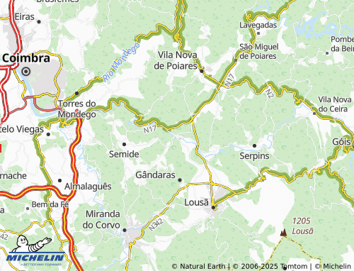 MICHELIN-Landkarte Alçaperna - ViaMichelin