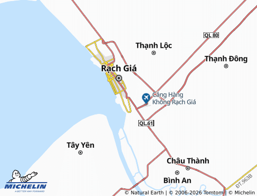 Mapa MICHELIN An Bình - ViaMichelin