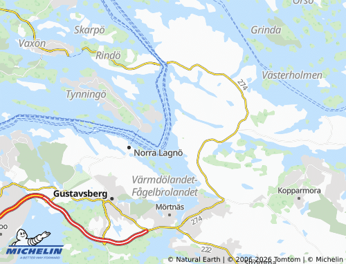 Mapa MICHELIN Södernäs - ViaMichelin