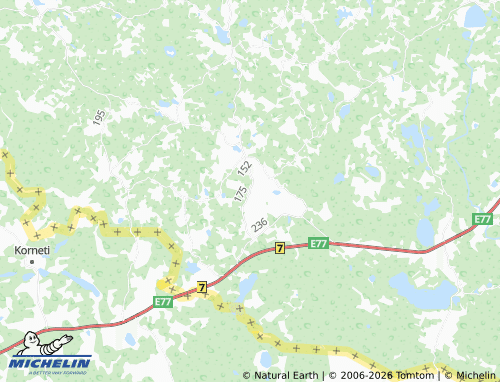 Kaart MICHELIN Lillimõisa - ViaMichelin