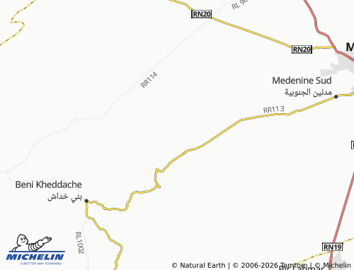 Mapa MICHELIN al-Qasr al-Jadeed - ViaMichelin