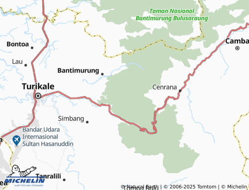 MICHELIN Kalabbirang map - ViaMichelin