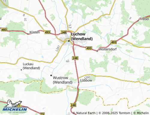 Carte MICHELIN Saaße - ViaMichelin