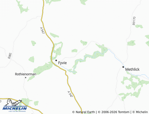 Carte MICHELIN Woodhead - ViaMichelin