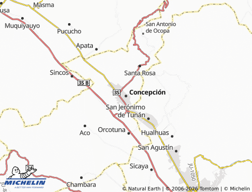 Mappa MICHELIN Concepción - ViaMichelin