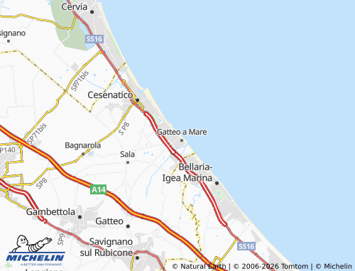 Mappa MICHELIN Villamarina - ViaMichelin