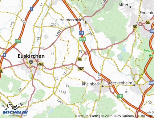 Mapa MICHELIN Ludendorf - ViaMichelin