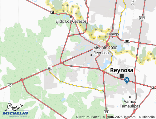 Mappa MICHELIN Río Grande - ViaMichelin