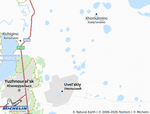 MICHELIN-Landkarte Kopantsevo - ViaMichelin