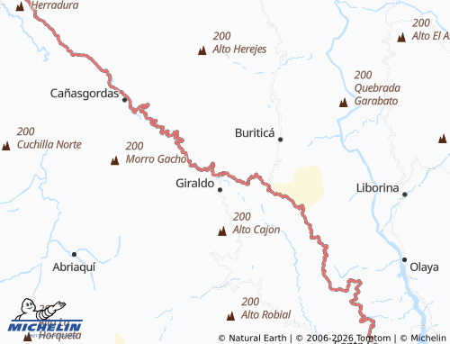 Mappa MICHELIN Manglar - ViaMichelin