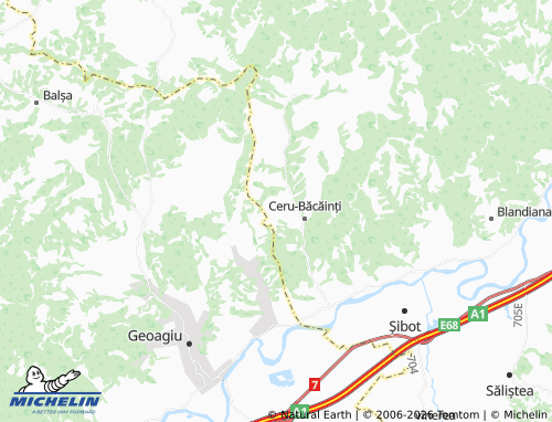 Mappa MICHELIN Dumbrăvița - ViaMichelin