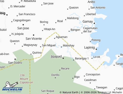 MICHELIN Mabuhay map - ViaMichelin