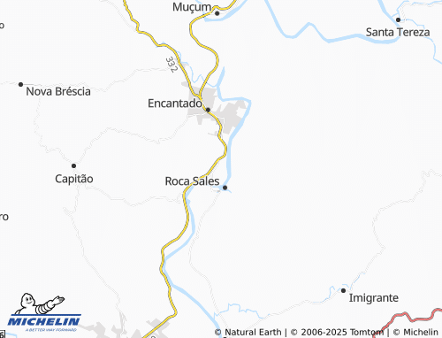 MICHELIN Lajeadinho map - ViaMichelin