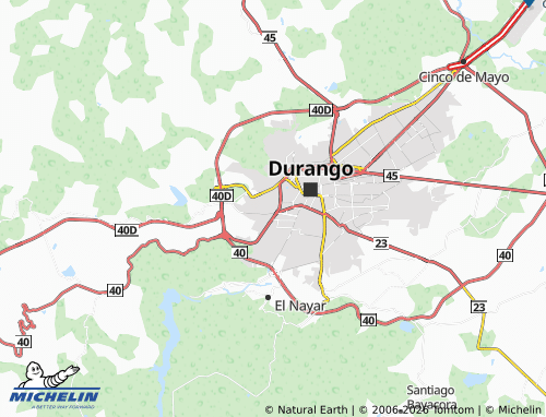 MICHELIN Loma Dorada Diamante map - ViaMichelin