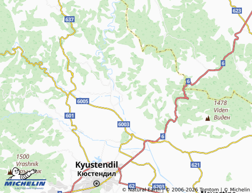 Kaart MICHELIN Shipochano - ViaMichelin