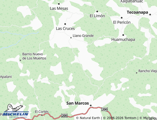 MICHELIN Colonia Anáhuac map - ViaMichelin