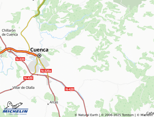 MICHELIN Palomera map - ViaMichelin