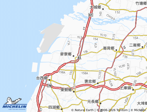 MICHELIN Mailiao Township map - ViaMichelin