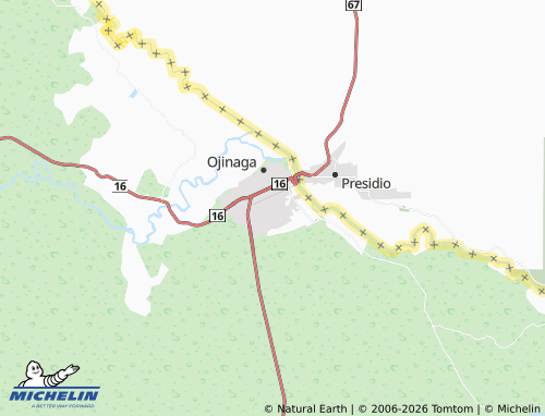 Mappa MICHELIN Manuel Bernardo Aguirre - ViaMichelin
