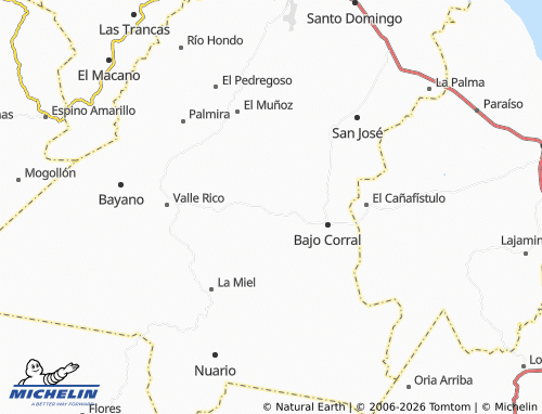 Mappa MICHELIN Valleriquito - ViaMichelin