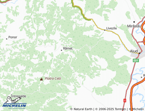 Mapa MICHELIN Vlădești - ViaMichelin