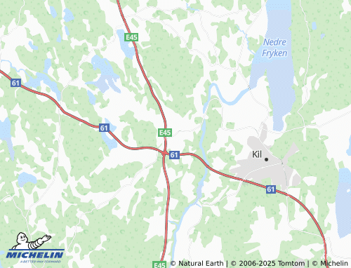 MICHELIN Fagerås map - ViaMichelin