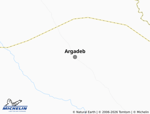 MICHELIN Argadeb map - ViaMichelin