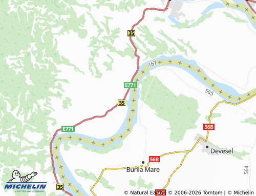Mapa MICHELIN Velesnica - ViaMichelin