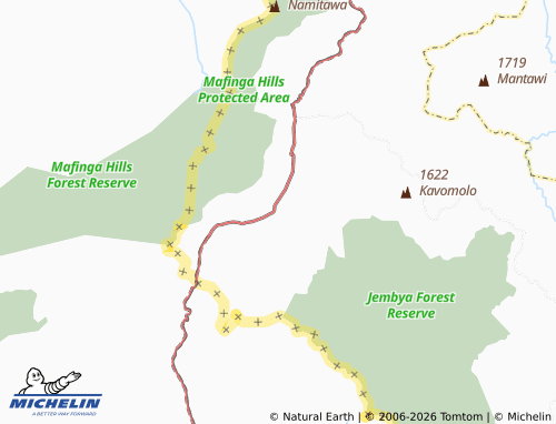 Mapa MICHELIN Mulembe - ViaMichelin
