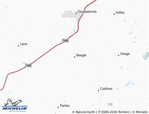 Mapa MICHELIN Beagle - ViaMichelin