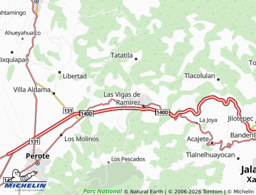 Mapa MICHELIN San Miguel - ViaMichelin