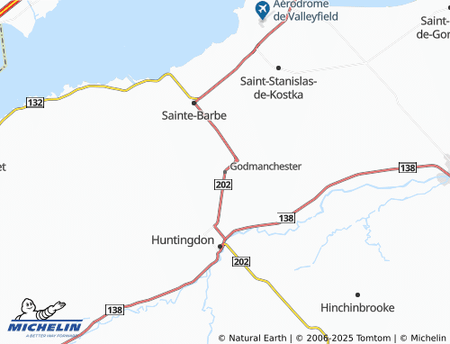 MICHELIN Godmanchester map - ViaMichelin