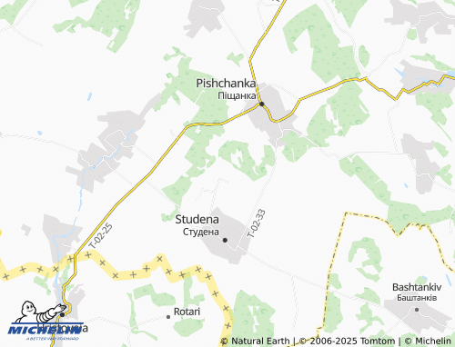 MICHELIN Paliiove map - ViaMichelin