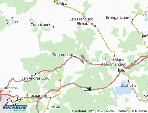 MICHELIN Libertad map - ViaMichelin