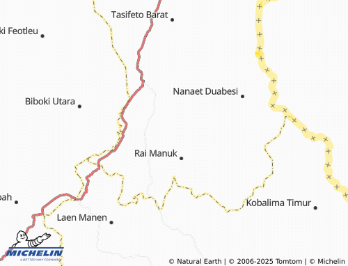 MICHELIN Duakoran map - ViaMichelin