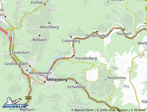 Mapa MICHELIN Freudenberg - ViaMichelin
