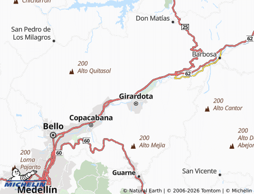 Mappa MICHELIN El Paraíso - ViaMichelin